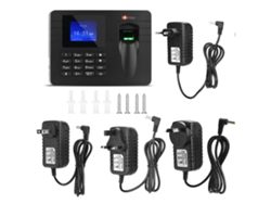Máquina de puntos electrónica con pantalla TFT LCD de 2,4" para escaneo de huellas dactilares