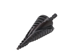 2026velora-broca Escalonada Hss Ranura Espiral Mango Hexagonal Para Metal 4-32mm 15 Pasos Negro