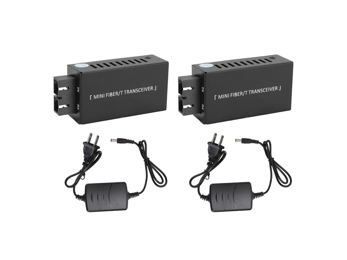 Conversor Óptico-eléctrico (transceptor De Fibra Mini De 1 Puerto Óptico Y 1 Puerto Eléctrico De Modo Simple De Fibra Única Gigabit)