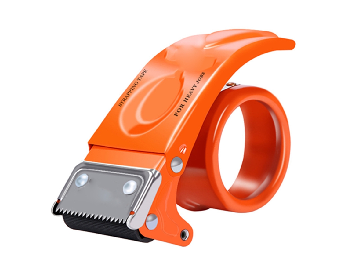 Dispensador De Cinta Packing 6.0cm Cutter Herramienta De Sellado Naranja Para Transporte