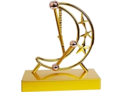 Escultura Oscilante Dinámica De Alta Calidad Con Contrapeso De Cobre Para Mayor Enfoque.