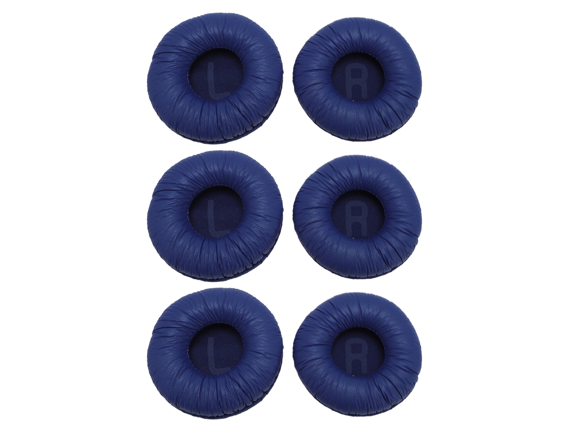6 Almohadillas De Repuesto Para Auriculares, Cómodas Y Con Aislamiento De Ruido, Para Tune 600btnc 660nc 510bt T450bt T500bt (azul)