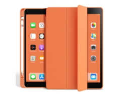 Capa Para Ipad Air 7 13 Polegadas Com Ranhura Para Caneta Em 3 Dobras Laranja