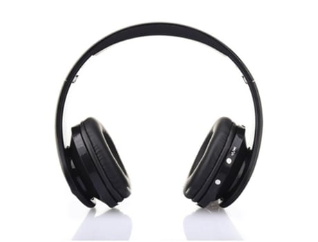 Auriculares Sobre a orelha com microfone dobrável e leve dourado Sobre la oreja con micrófono dorado ligero y plegable
