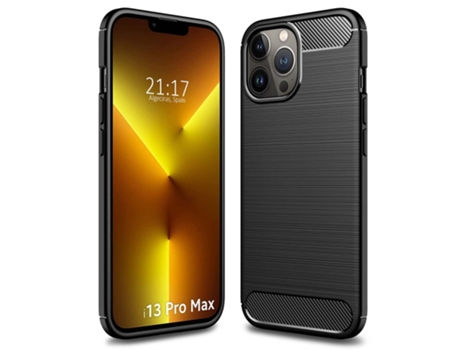 Carcasa iPhone 13 Pro Max (6.7) TUMUNDOSMARTPHONE Carbon Negro
