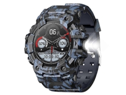 Reloj inteligente deportivo de 1,32 pulgadas con llamadas Bluetooth, linterna, brújula, SOS y monitorización de salud Ly Ebike