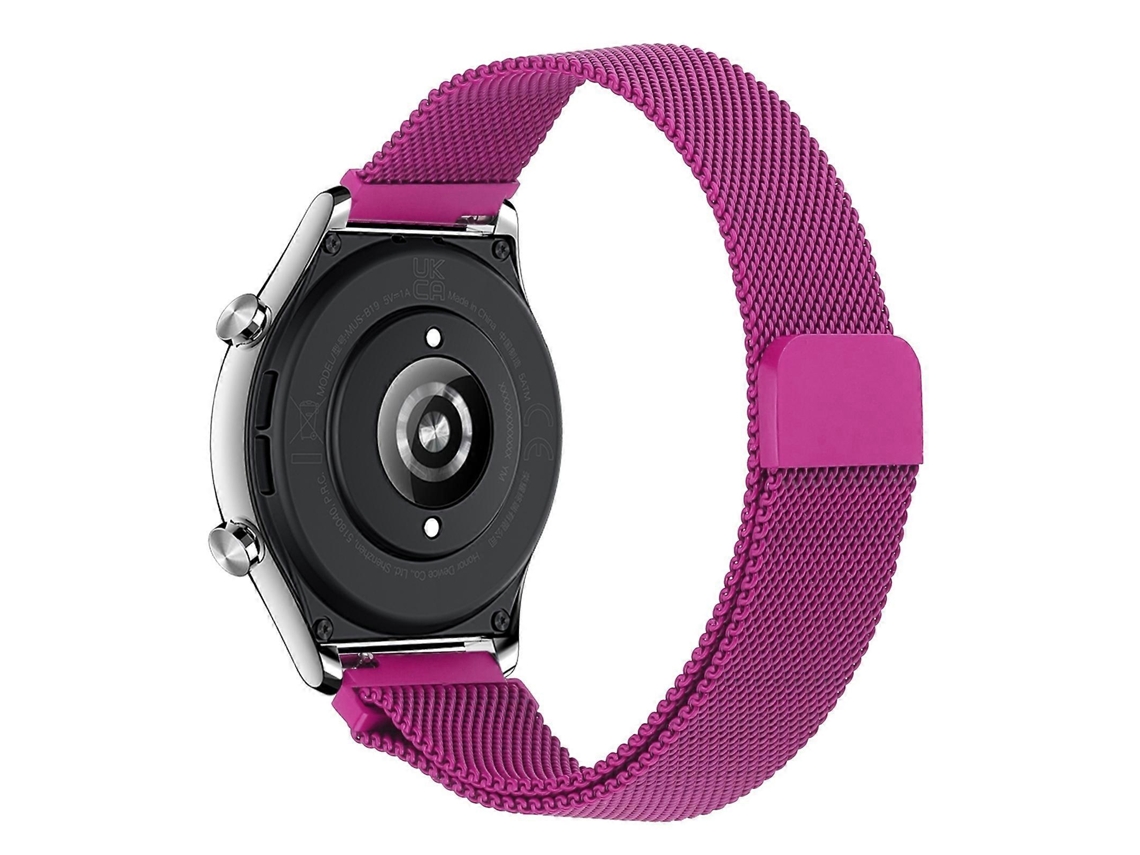 Pulsera metálica estilo Milán para reloj Honor GS 3, 22 mm