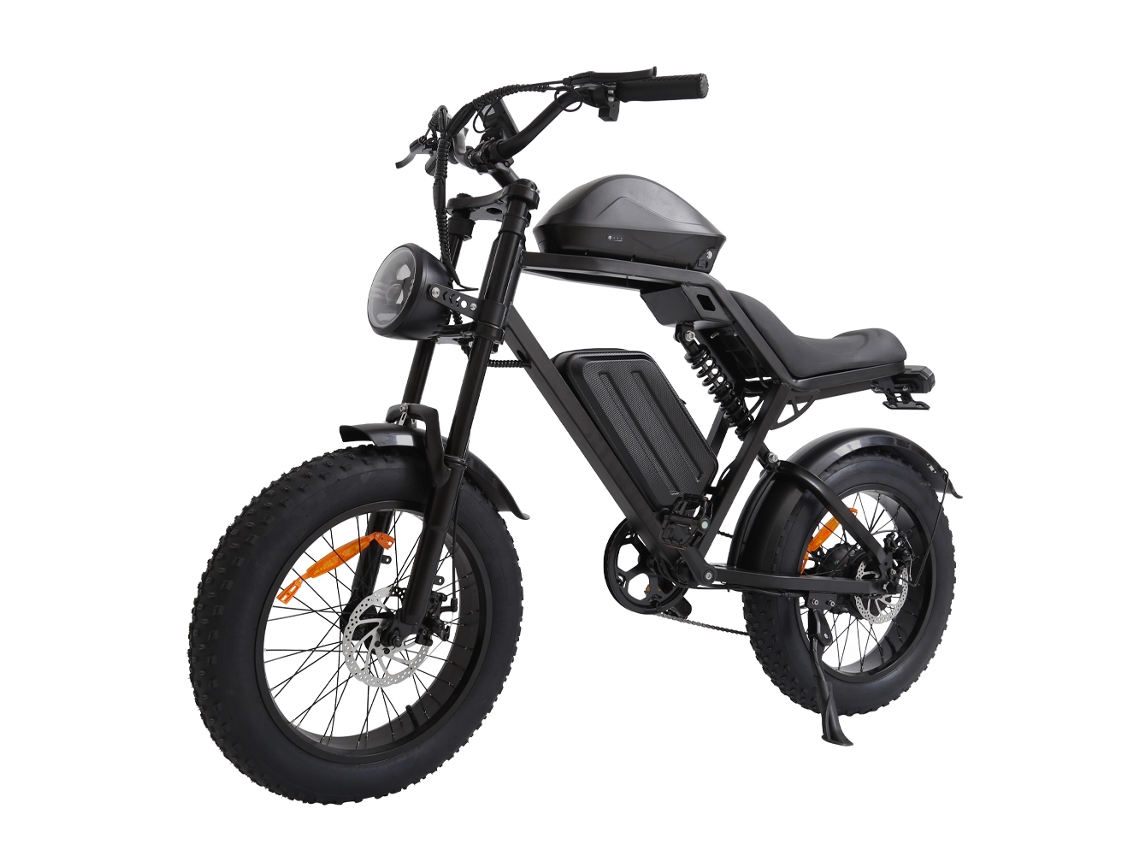 Motocicleta eléctrica todoterreno Jking Fxh 002 con batería de 48v 15.6ah y motor de 500w, rueda de 20 pulgadas.