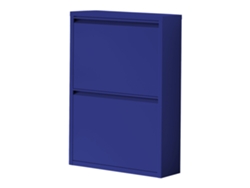 Dos zapateros modernos con puertas dobles, zapatero para pasillo, ideal para guardar y organizar, fabricado por Liptaptyn.
