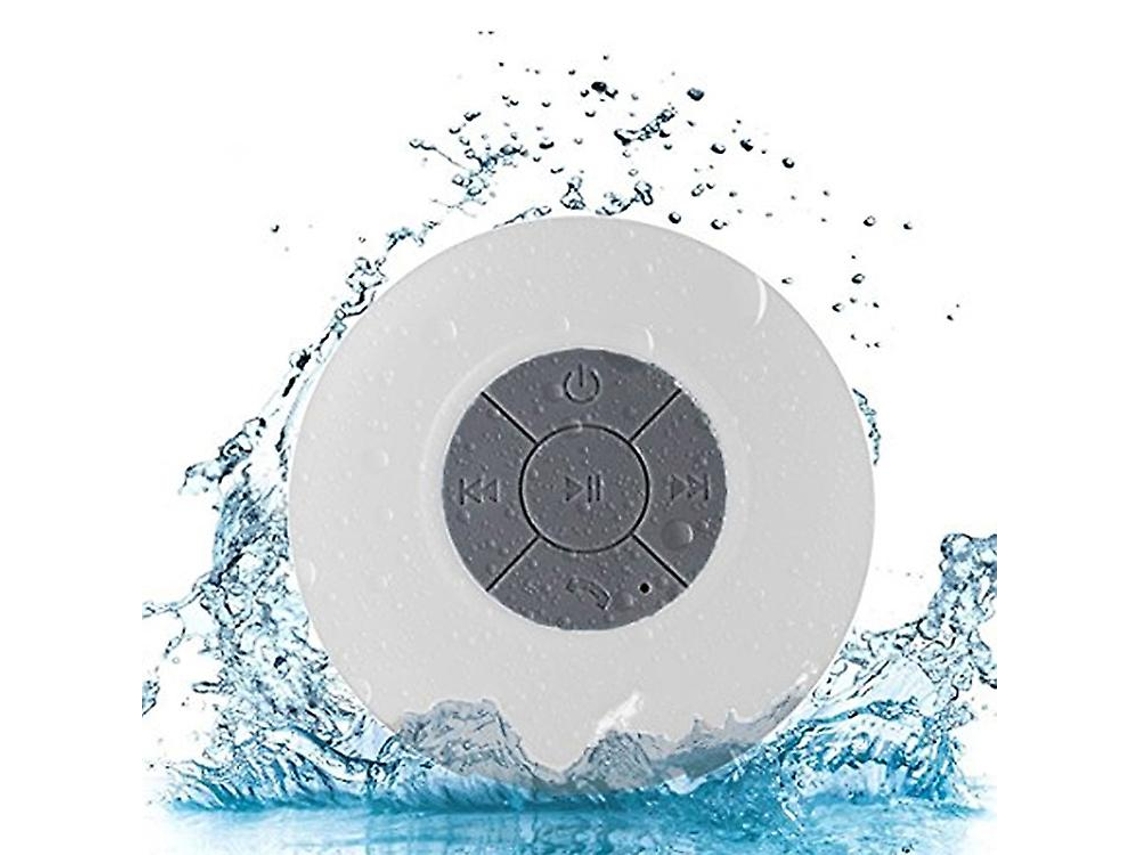 Mini subwoofer inalámbrico portátil e impermeable para ducha, altavoz Bluetooth, llamadas manos libres, reproducción de música y llamadas de Rosewell