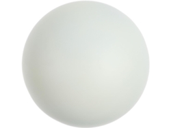 Esfera De Jardín De Acero Inoxidable Kichouse Para Uso Exterior – Esfera Hueca Para Jardín – 18 Cm De Diámetro, Blanco