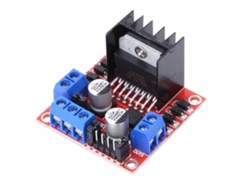 Módulo Controlador De Motor De Doble Puente H L298n Para Coche Robot Inteligente Compatible Con Motor Paso A Paso.