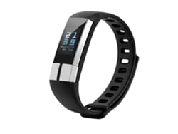 Pulsera Inteligente Con Monitor De Frecuencia Cardíaca Ecg Y Rastreador De Fitness (negro)