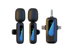 Micrófono De Solapa Inalámbrico Digitallab Para Iphone Y Android