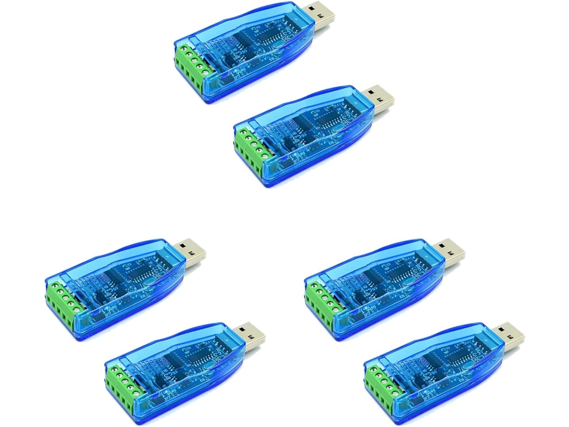 Módulo Convertidor Usb A Rs485 De 6 Piezas, Módulo De Aislamiento Para Actualización Industrial, Protección Esd.