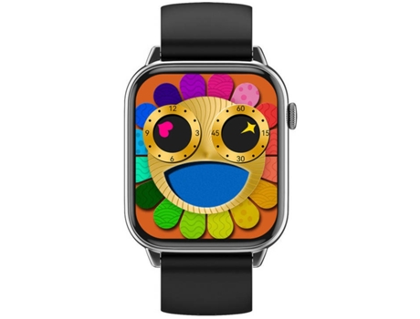 Smartwatch 1 9'' Pantalla HD Protección contra el Polvo y Resistente al Agua Ip68 Negro VEANXIN