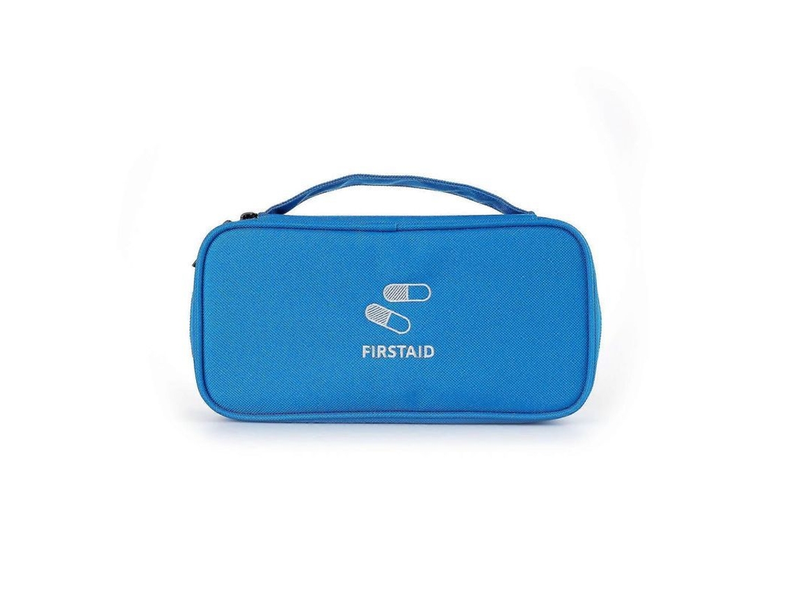 Botiquín De Primeros Auxilios Portátil, Bolsa Médica De Emergencia Impermeable Para Viajes, Acampadas Y Actividades Al Aire Libre, Color Azul.