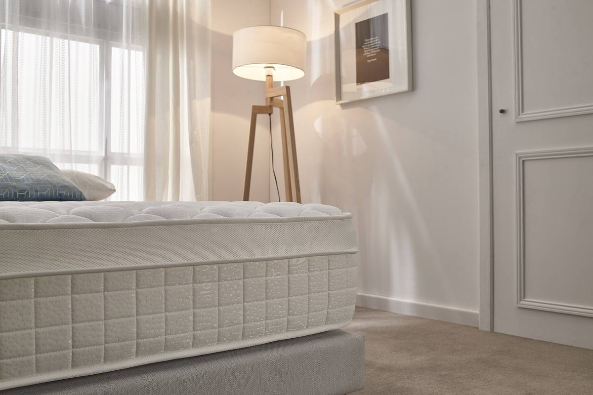 Moonia De Muelles ensacados 80x180cm alta durabilidad antiacaros grosor 30 modelo box spring premier 80x180