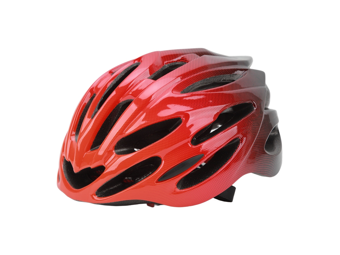 2026-casco De Bicicleta Para Adultos Ajustable Ligero Pc Eps Para Montaña Y Carretera Color Rojo Negro