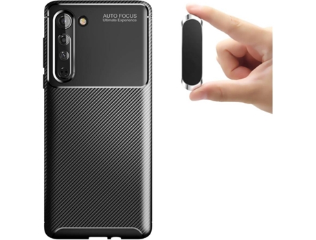 Carcasa y Soporte Motorola Edge Rugged Carbon Negro