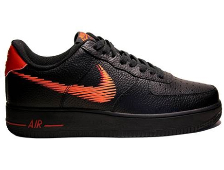 Zapatillas Deportivas NIKE Air Force 1 Hombre (Negro -Material Sintético -41)