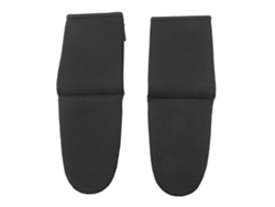 Calcetines De Buceo 3mm Neopreno Antideslizantes Con Cubierta Total De Tobillo Para Natación Deportes Acuáticos Playa Negro L