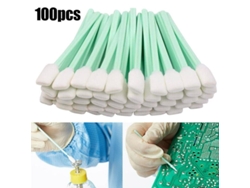 Toallitas limpiadoras con punta de espuma Fastst para impresoras de inyección de tinta y equipos ópticos.