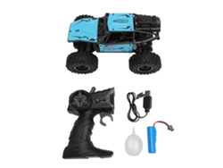 Ats-coche De Control Remoto 2.4g 5 Canales, Vehículo Todo Terreno De Aleación Para Niños, Juguete De Escalada Azul