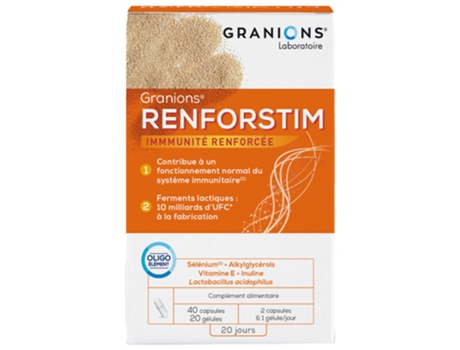 Granions Renforstim 40 Cápsulas + 20 GRANIONS Cápsulas