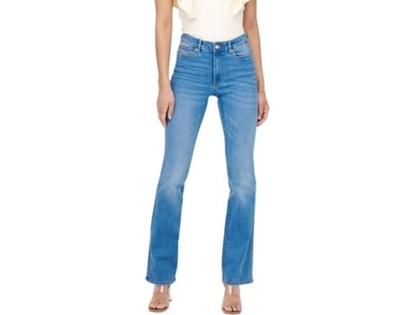 Pantalones Vaqueros ONLY Wauw Life Algodón Mujer (M32 - Azul)
