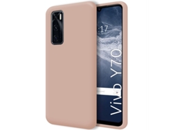 Carcasa Vivo Y70 TUMUNDOSMARTPHONE Silicona Líquida Rosa