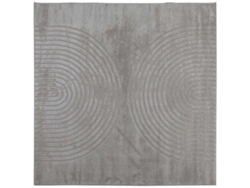 Vidaxl Alfombras De Área Cuadrado Galati Gris 240 X 240 Cm Poliéster