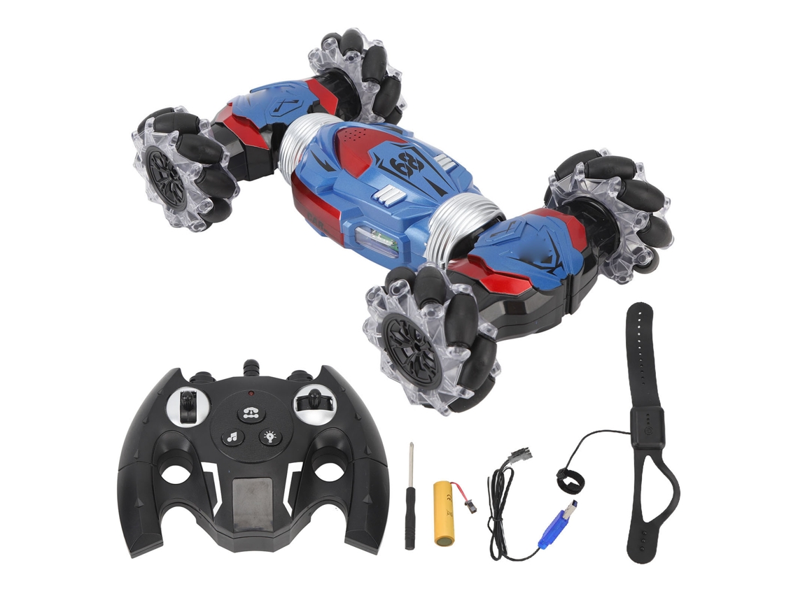 Coche Acrobático Teledirigido Con Mando A Distancia De 2,4 Ghz, Rotación De 360°, Para Niños Y Adultos.
