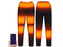 Jinwei: pantalones elásticos con calefacción eléctrica, control mediante aplicación y 5 niveles de temperatura para piernas, rodillas, cintura y abdomen.