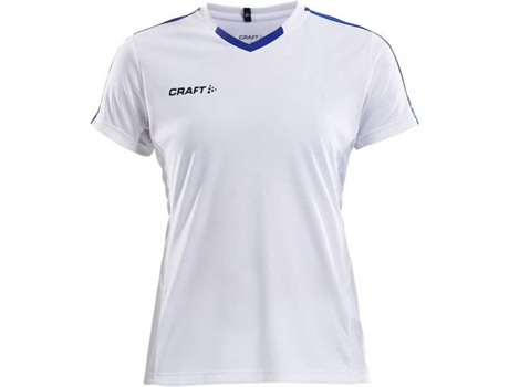 Camiseta de Mujer para Fútbol CRAFT Progress Contrast Azul (XS)