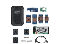 Programador universal, procesamiento de alta velocidad, salidas de voltaje ajustables, 10 adaptadores T48.