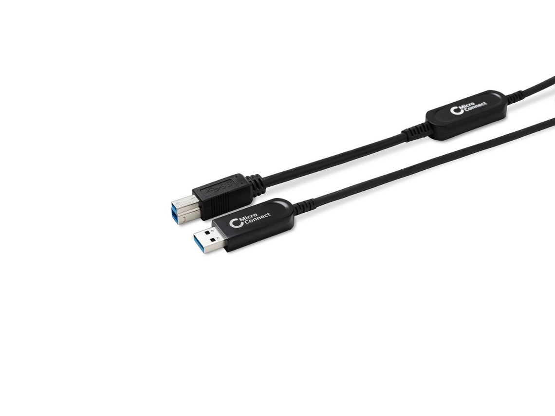 Cable Usb 20 M Usb 3.2 Gen 2 3.1 Gen 2 Usb a Usb B MICROCONNECT - Negro