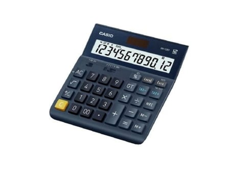 Calculadora Negra CASIO Dh-12Et