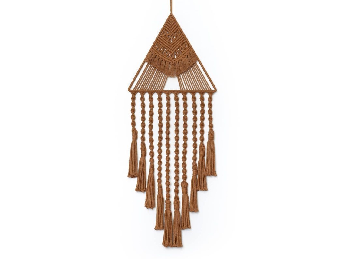 Tapiz De Macramé Con Arco De Ensueño, Decorativo Para El Hogar De Estilo Bohemio.