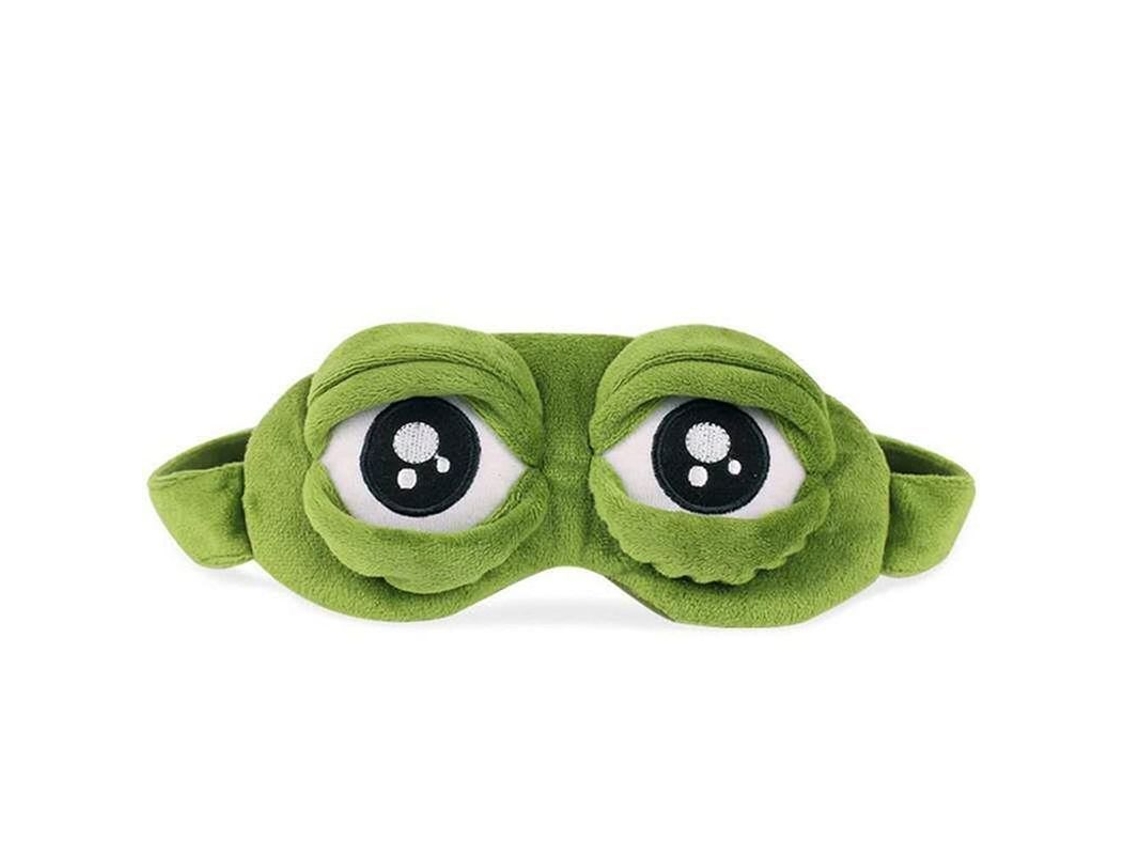 Antifaz Para Dormir Sleep Frog 3d, Suave Y Mullido, Para Dormir.