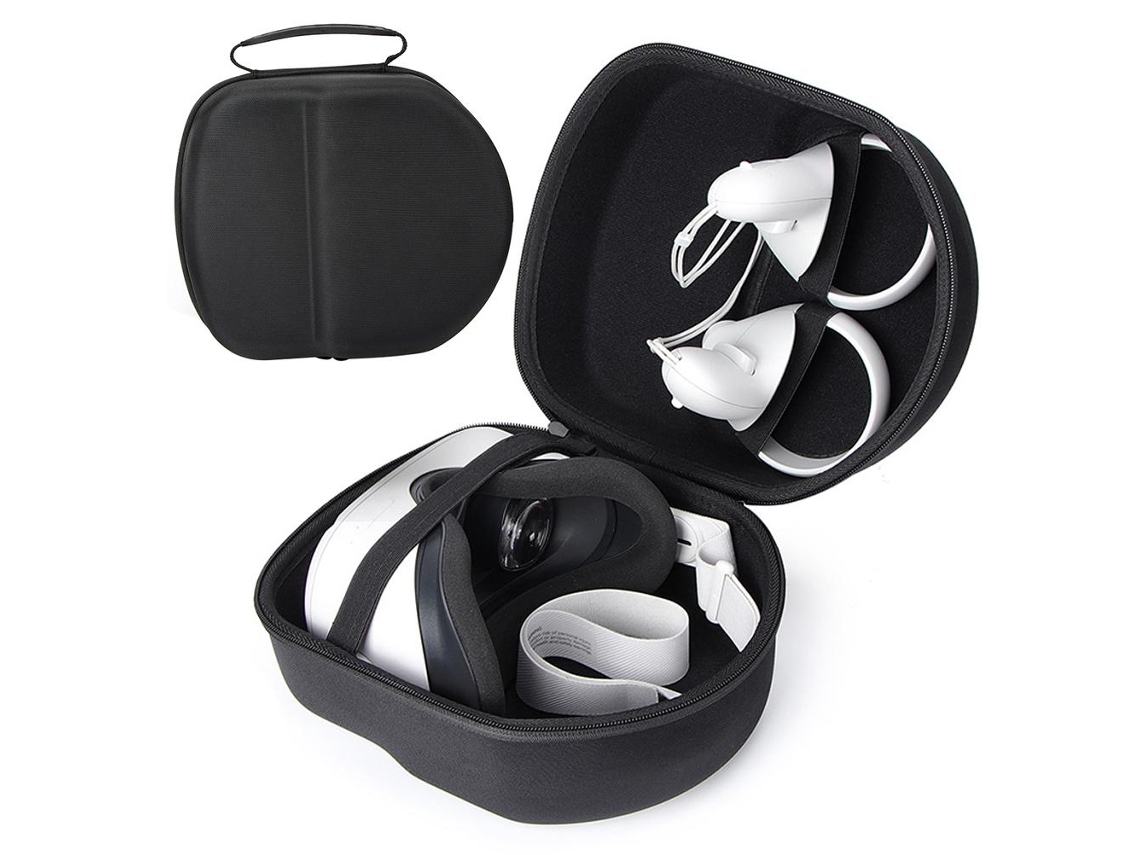 Estojo De Transporte Eva Anti Impacto Para Óculos Vr Oculus Quest 2 Headset De Proteção Rígida