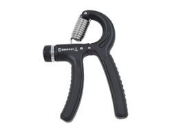 Entrenador De Fuerza De Agarre Ajustable De 11 A 132.3 Lb, Pequeño, Para Hombres, Desarrollo Muscular, Negro.
