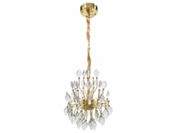 Candeeiro de Teto de Cristal PIBAOGU Asled 522 (dourado)