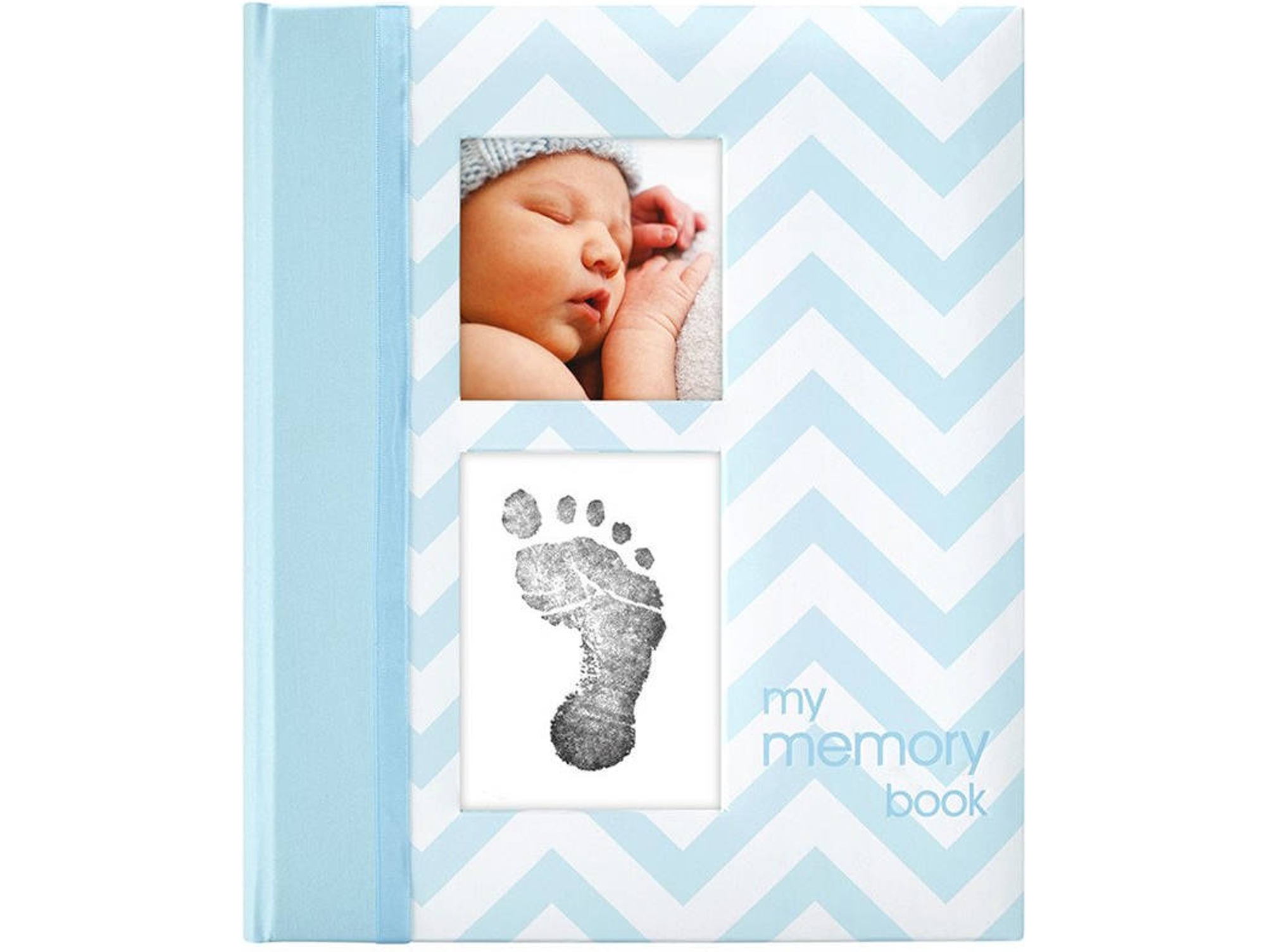 Álbum de Fotos PEARHEAD Chevron Babybook Azul