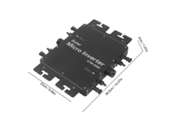 Microinversor solar de conexión a red MPPT de 2000 W con control wifi e impermeable