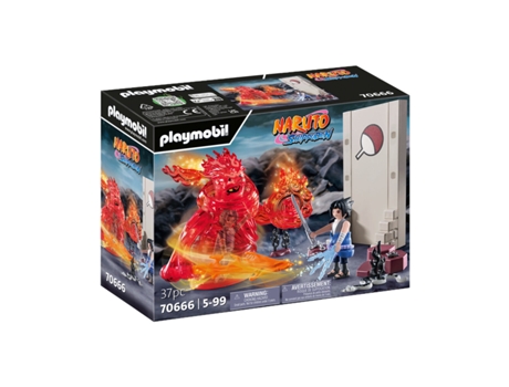 Playset PLAYMOBIL 70666 Sasuke vs Itachi 37 Piezas