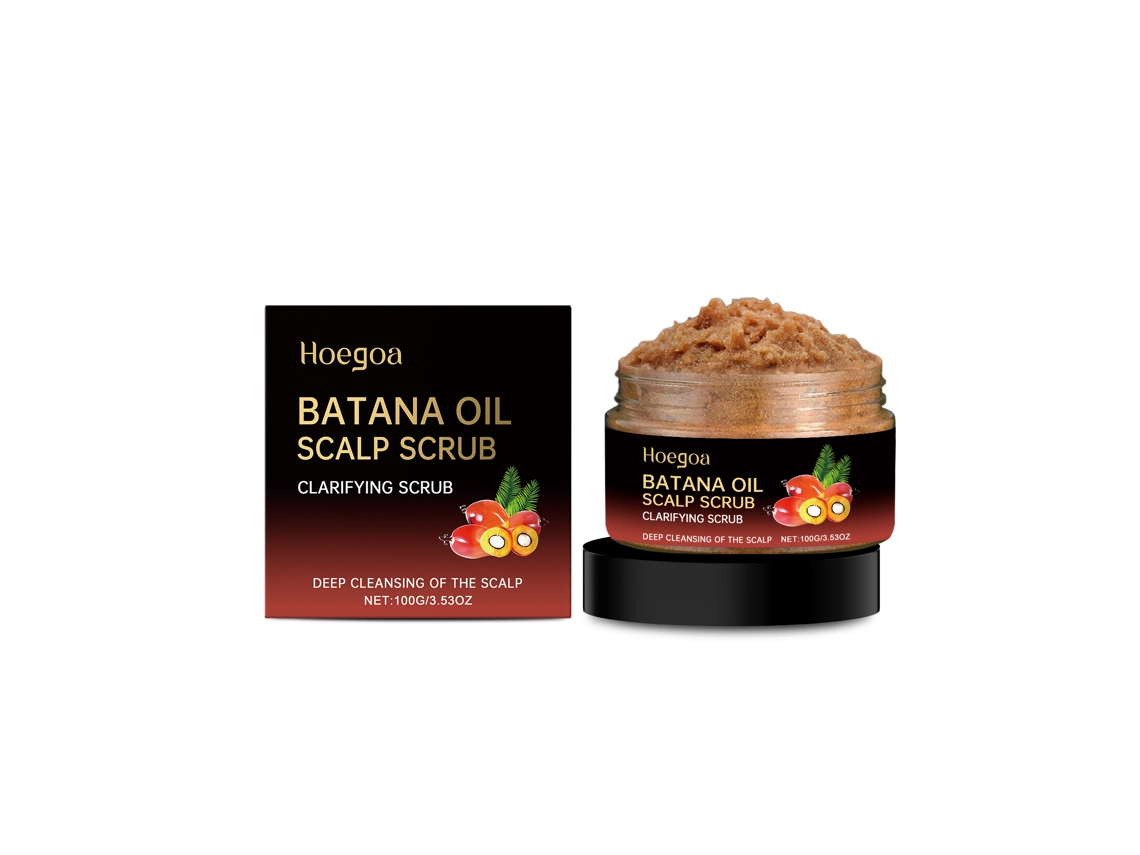 Gel exfoliante nutritivo para el cabello y el cuero cabelludo