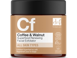 Exfoliante Facial DR BOTANICALS Coffee Superfood Renewing Facial Exfoliator (60 ml)