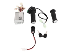 2026-controlador De Escobillas 48v 1000w Con Mando De Aceleración De 4 Velocidades Y Cerradura Eléctrica Para Patinete Y Bicicleta Eléctrica