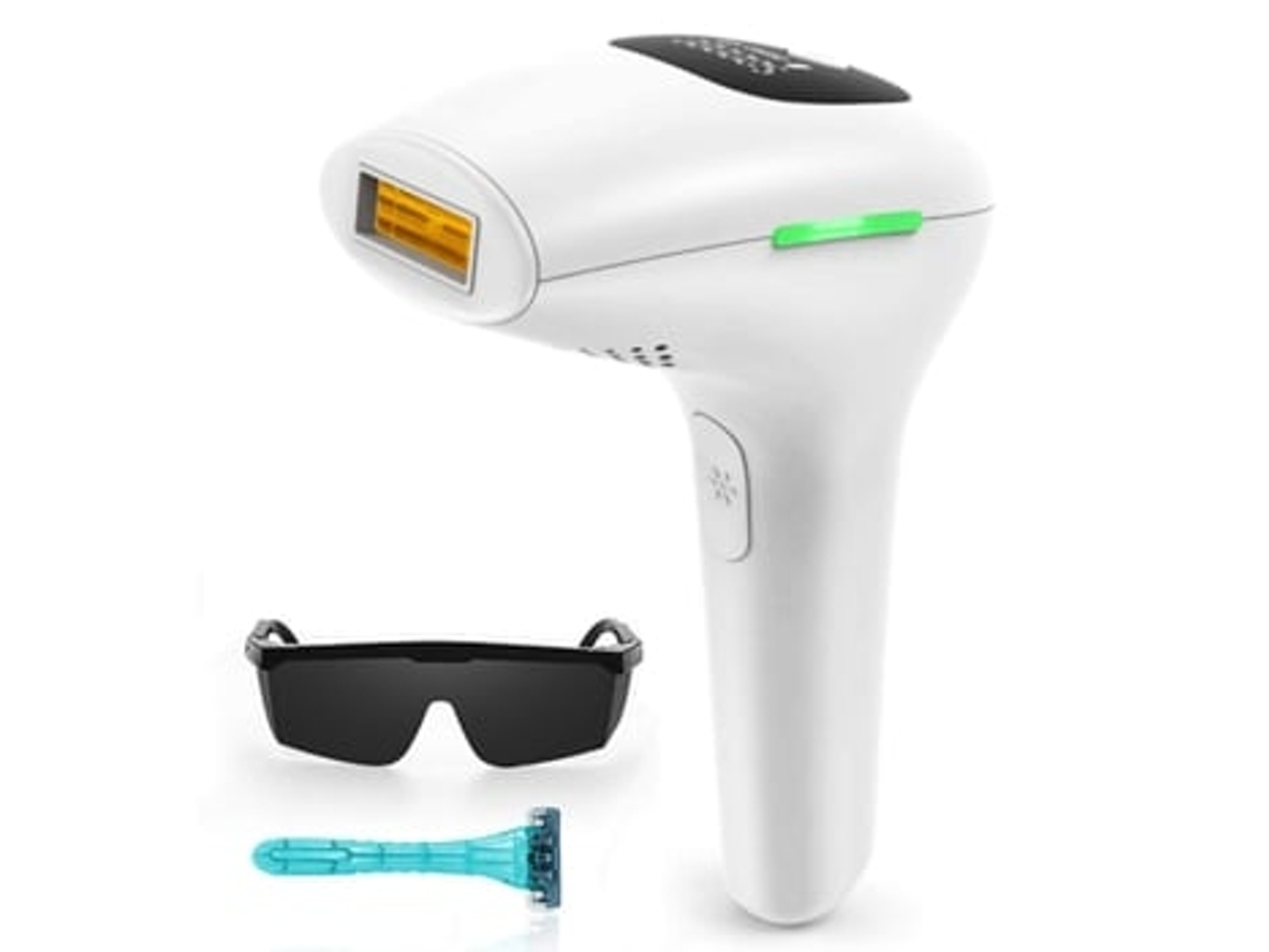Sistema de depilación IPL, dispositivo de depilación permanente indolora para rostro y cuerpo, Chaberlu